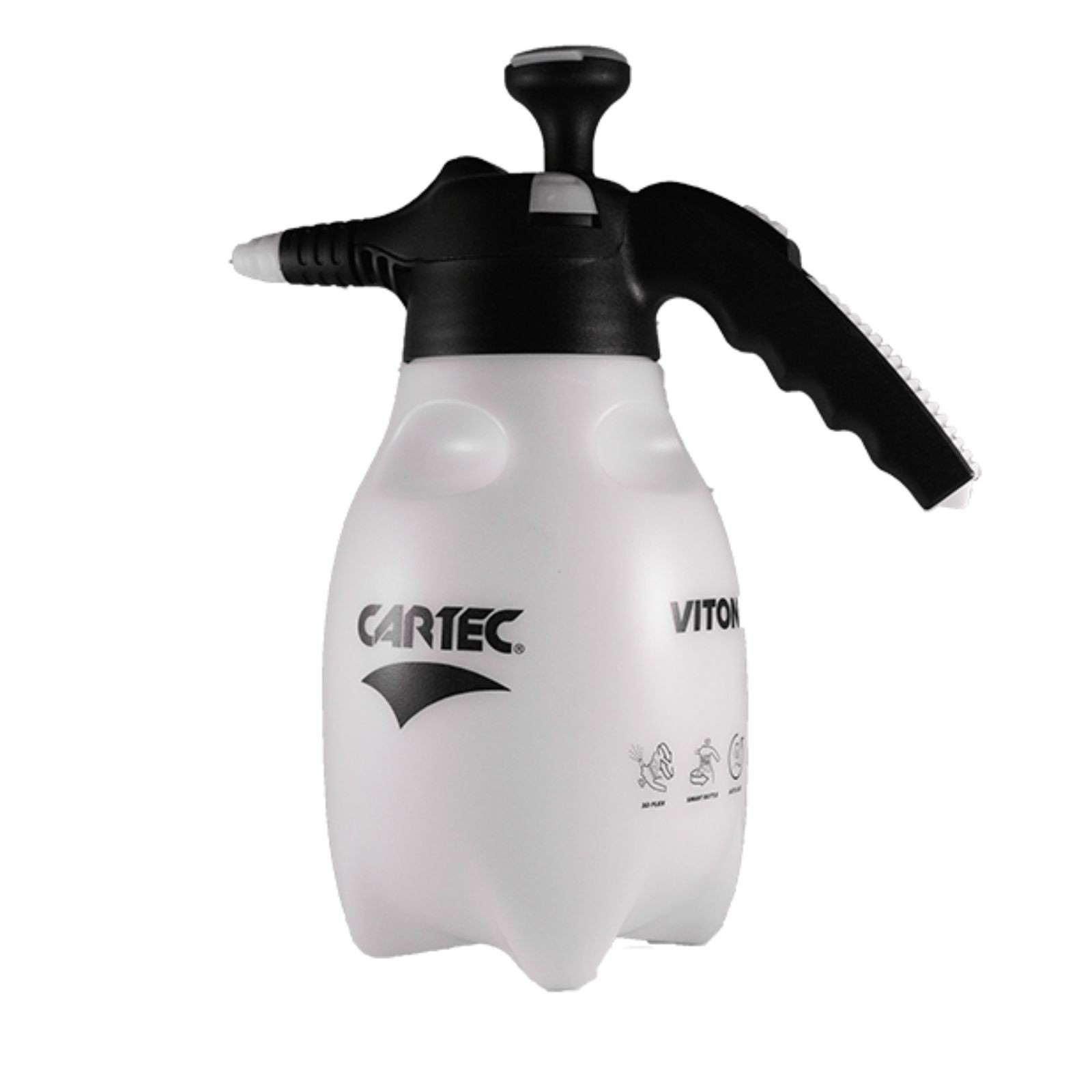 Drukpomp Cartec 2 liter VITON (Zuur/Oplosmiddel)