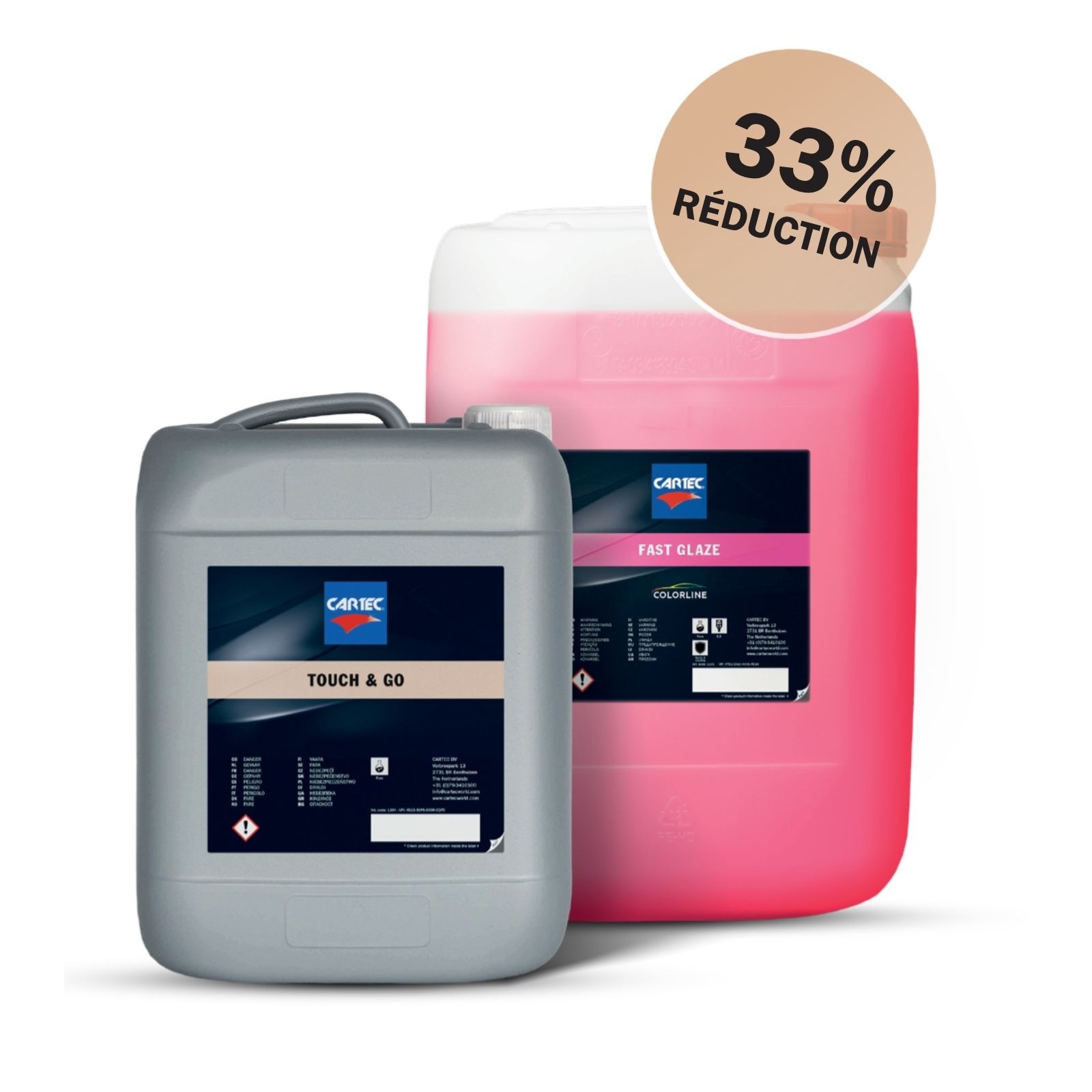 Kit promotionnel Fast Glaze, grand format